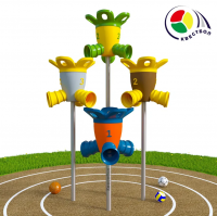 Модуль спортивный "Квестбол" Цветок 1. Модель 5 