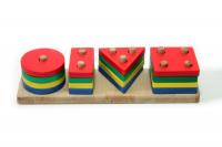 Сортировщик "Геометрик" цветной