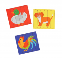 Головоломка "Ферма" двусторонние палочки