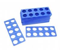 Нумирошка. Набор из 10 пластиковых форм - «Десятки» по методике Нумикон