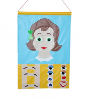 Эмоции (Алёна) игрушка настенная дидактическая