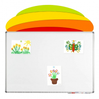 Декорация для магнитной доски "Радужный восход"