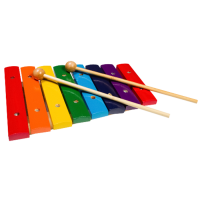Металлофон (8 нот) цветной