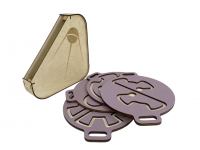 Комплект ручных балансиров для детей «Балу» (фиолетовый, 4 шт.)