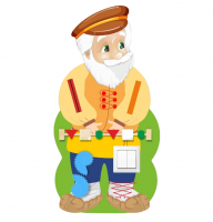 Дидактическая панель Бизиборд ДЕД