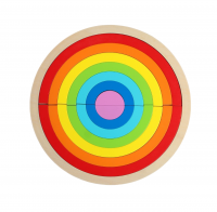 Головоломка «Интересный круг» Радуга