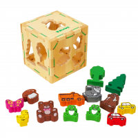 Сортер «Веселые фигурки», 13 элементов