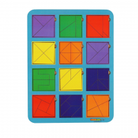 Головоломка логическая «Квадраты», по методике Никитина