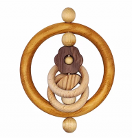 Погремушка "Цветок" эко