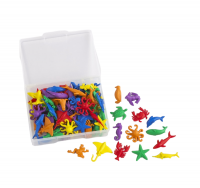 Счетный материал фигурки "Морские животные"