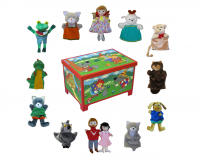 Театральный сундучок №6 (25 кукол)