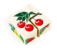 Кубики "Фрукты-ягоды"