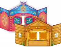 Ширма настольная (двухсторонняя)