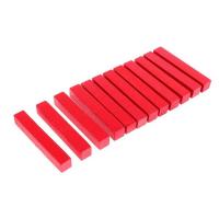 Счетные палочки (12 штук) красные