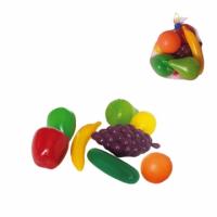 Игровой набор "Фрукты и овощи" в сетке