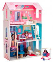 Кукольный домик "Муза" (с мебелью)