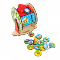 Сортер Барабан «Кто где живёт»