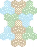 Настенная панель «Оригами», 9 шт