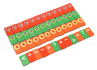 Счетный материал УМНЫЕ ЗВЕРЯТА (ХДФ, УФ печать)