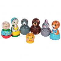 Кукольный театр деревянный "Колобок"