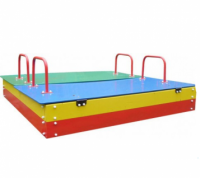 Песочница с крышкой (1500х1500х520 мм)