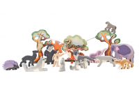 Набор из дерева МАУГЛИ