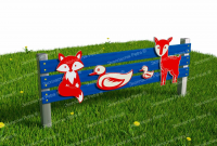 Забор из Экопластика "Природа 4"