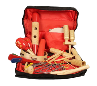 Музыкальный набор из 17 предметов (в сумке)