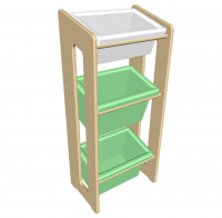 Система хранения № 3 с контейнерами