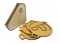 Комплект ручных балансиров для детей «Балу» (желтый, 4 шт.)