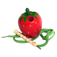 Шнуровка "Клубничка" расписная