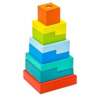 Пирамидка "Ступеньки", 8 деталей