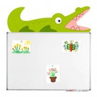 Декорация для магнитной доски "Крокодил"