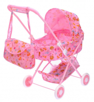 Коляска для кукол универсальная с сумкой