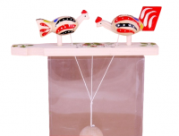 Богородская игрушка "Курочка с петушком"