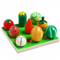 Счетный материал «Грядка овощи-фрукты»