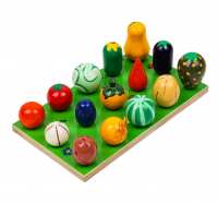 Счетный материал «Грядка овощи-фрукты» (большой набор)