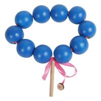 Счетный материал Бусы "Шарики" синие