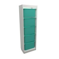 Стеллаж для хранения с ящиками №5