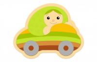 Декорация "Радужная корзина" 118х78 см