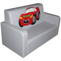 Диван разборный с аппликацией "Бегемотик"