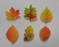Набор  "Листья" 6 шт.