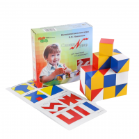 Кубики «Сложи узор» по методике Никитина