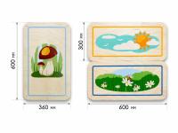 Набор стеновых панелей «Природа нашего края - Прогулка»