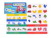 Лото пластиковое 16 фишек Изучаем цвета