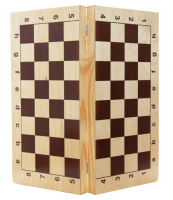 Шахматная доска деревянная складная