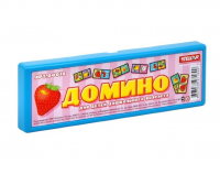 Домино в футляре "Фрукты"
