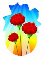 Декоративный элемент "Гвоздики"