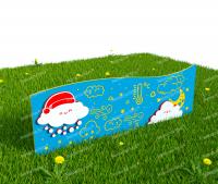 Забор из Экопластика "Погода" (Модель9)