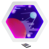 Декоративная тактильная панель с подсветкой - «Спутник»